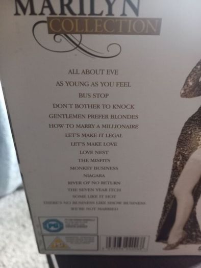 Marilyn monroe dvds