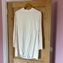 Daughters of Simone Designer Short Wedding Dress with Cape 60's Mod Image 7