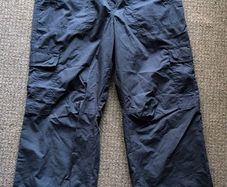 DKNY Black cargo pants size s