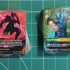 Riftbound League of Legends Trading Card Game Starter Decks Zed Vs Shen