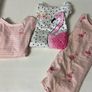 Flamingo theme girls shorts and T-shirts 3 sets Image 4