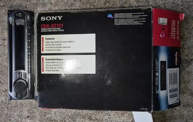 Sony CDX-GT111 CD Car Stereo