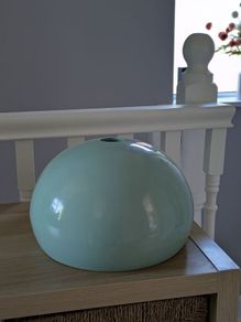 Turquoise Lampshade - Woodies