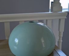 Turquoise Lampshade - Woodies