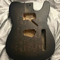telecaster paisley body electric guitar parts accessories