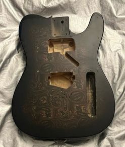 telecaster paisley body electric guitar parts accessories