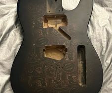 telecaster paisley body electric guitar parts accessories