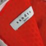 SANDRO Paris White Mesh and Coral layered top Sz 3 (Fit 10-12UK) - Rrp 175 (New) Image 3