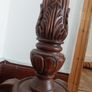 wooden tall candle stand Image 3