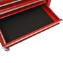 Tool Trolley with 4 Drawers Steel Red Image 6