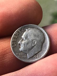 1946 Silver Roosevelt Dime