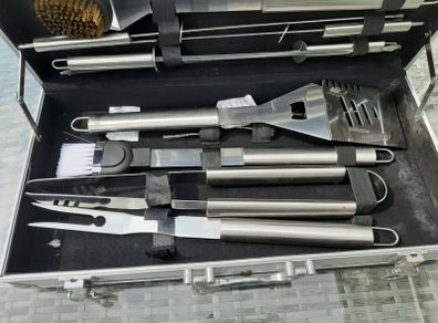 Barbeque Set of Implements