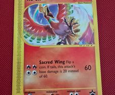 Ho-oh WP 52 promo pokemon card 2002