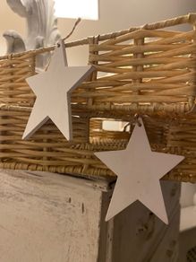 ShabbyChic Set of 2Storage Trays