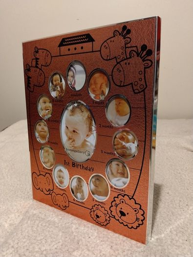 Baby's 1st Year Collage Photo Frame, NEW