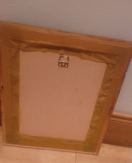 Vintage Solid Wood Frames x2