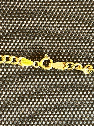 18ct Gold Chain 10g 50cm stamped 750