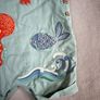 Next Sage Green Sea Life Dungarees & Bodysuit Set Size 6-9 Months 68cm Image 4