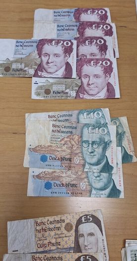 Irish Bank Notes - Meab 1 Punt / Pound Collection - FIVE Notes