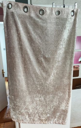 Velvet curtains