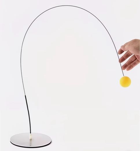 Reaction Training Set with Flexible Target 2 Paddle Bats Complete Set