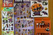 Halloween pencils and stickers