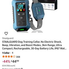 Dog training colar