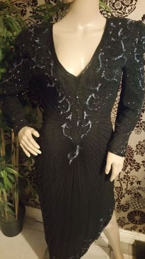 Black vintage dress