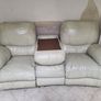 Leather Reclining Suite Image 3
