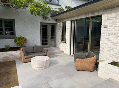 Lounge Sofa & Armchair Set, Lazaretta Rattan Natural