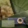 FREE EXPRESS SHIPPING Rain Fly Tent Tarp Hammock Hexagonal,Lightweight Waterproof Camping Shelter, Portable Windproof Snowproof Tarpaulin for Snow Sunshade for Camping Outdoor Travel Image 3
