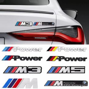 M Sport Performance 3D Metal Emblem Car Styling Decoration Badge Sticker For BMW M3 M4 M5 G42 G30 G20 E39 E36 E87 E53 F44 F07 F34 G15 G16 G23 G22 X3
