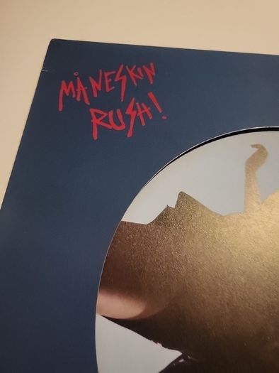 Maneskin Rush deluxe edition red vinyl with poster