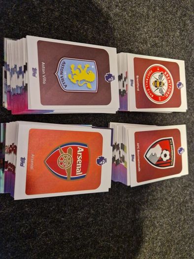 Topps Premier League Trading Cards all clubs