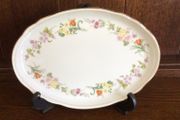 Wedgwood Mirabelle oval serving plate