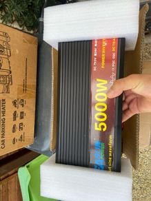 New  Pure Sine Wave Inverter DC 12v 24v AC 220v Power 5000W Car Inverter Converte With LED Display