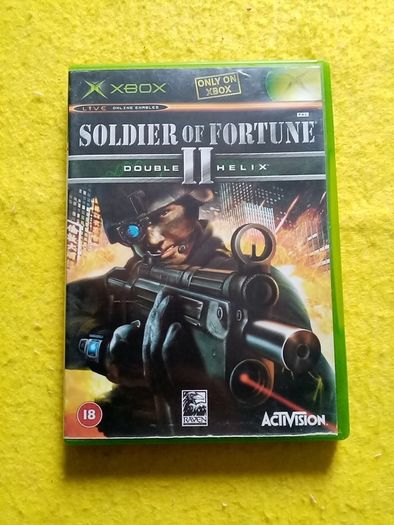 Soldier of fortune Double Helix II 2 Xbox Original Games Original Pal version