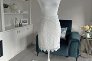 Ladies White Lace Mini Skirt from Lipsy London Love Michelle Keegan