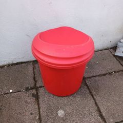 Addis Red Waste Bin / Storage Bin