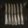 6 silver knives Image 2