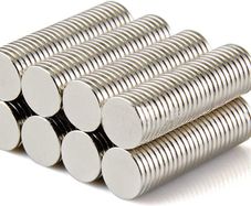 50 Pcs Neodymium Strong Magnets Cylinder Neodymium Magnet 8mm dia x 1mm thick for Arts, Crafts, Hobbies, Home and Office