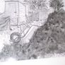 a pen ank drawing by bridget o,brien signed Image 3
