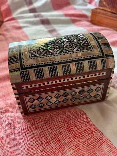 Moroccan Thuya Wood Jewelry Box