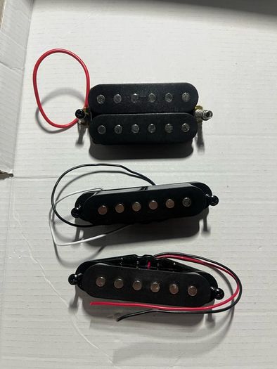 Stratocaster squier neck middle single coil bridge humbucker pickups electric guitar parts accessories