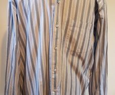 XL Blue Striped Shirt