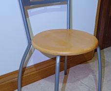 Wood & Steel Canteen Chairs