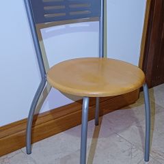 Wood & Steel Canteen Chairs