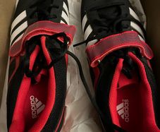 Adidas power lifting weightlifting shoes size 10 uk
