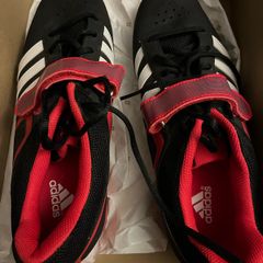 Adidas power lifting weightlifting shoes size 10 uk