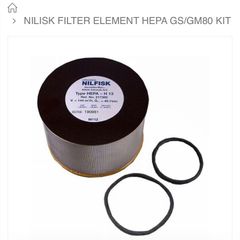 nilfisk hepa filter kit